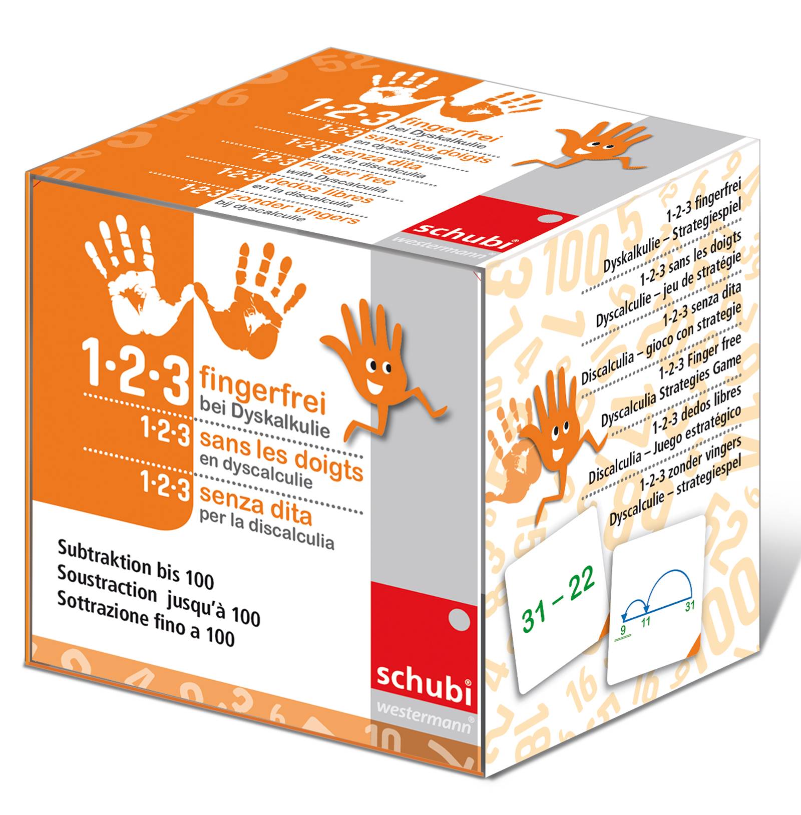 1-2-3 fingerfrei bei Dyskalkulie 3 Subtraktion bis 100