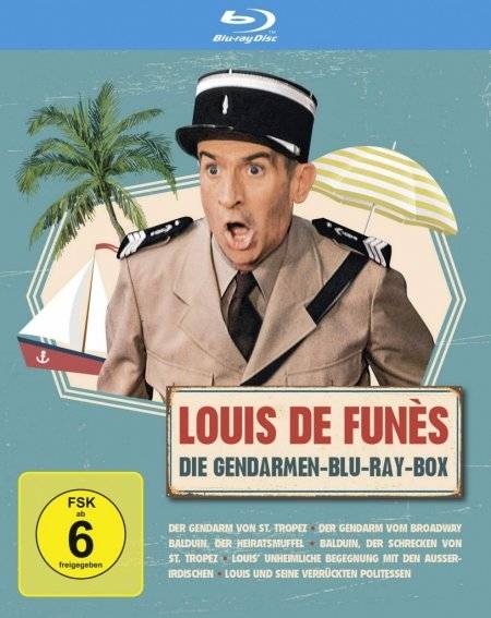 Louis de Funes Gendarmen Box