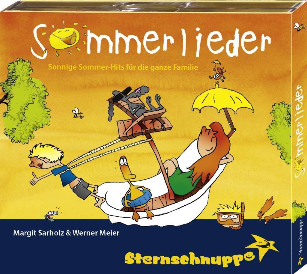 Sommerlieder, 1 Audio-CD Hits für heiße Tage, spritzig, witzig, wasserdicht
