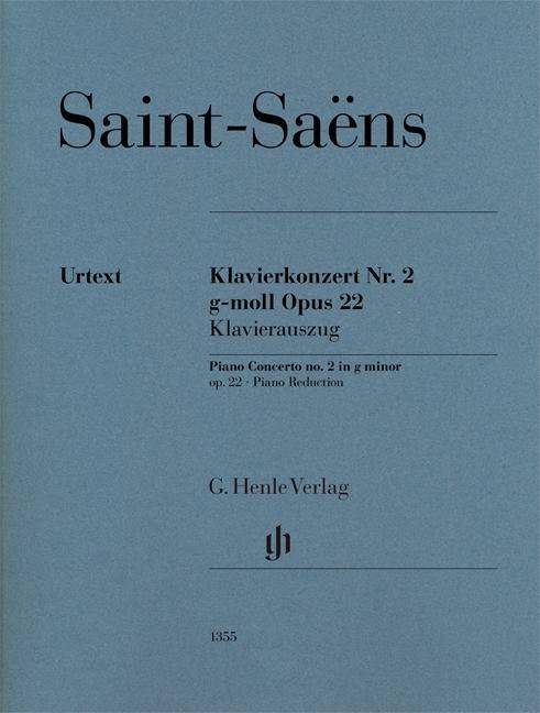 Saint-Saëns, Camille - Klavierkonzert Nr. 2 g-moll op. 22 Besetzung: Zwei Klaviere zu vier Händen, Klavierkonzerte