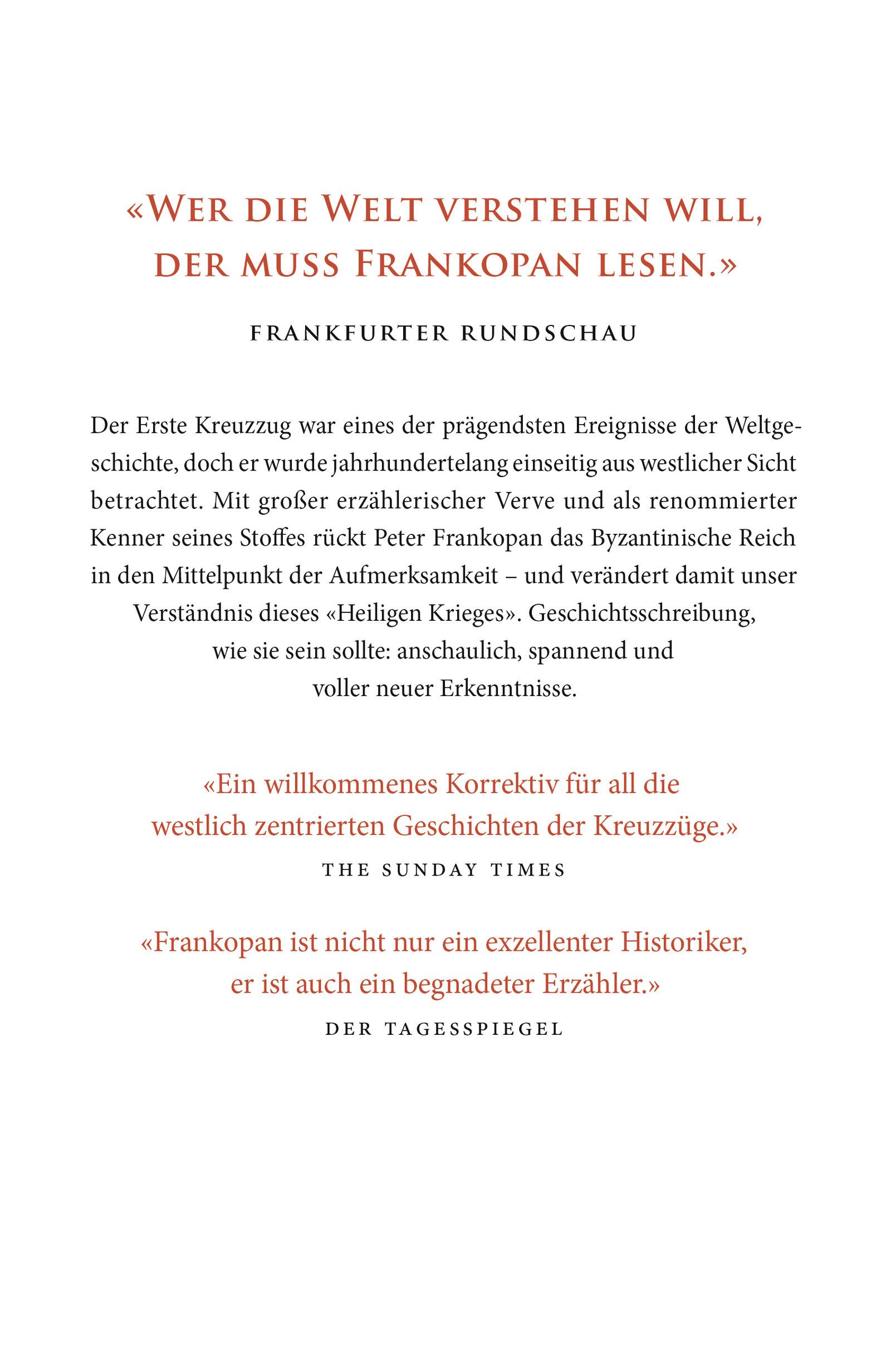 Kriegspilger Der erste Kreuzzug