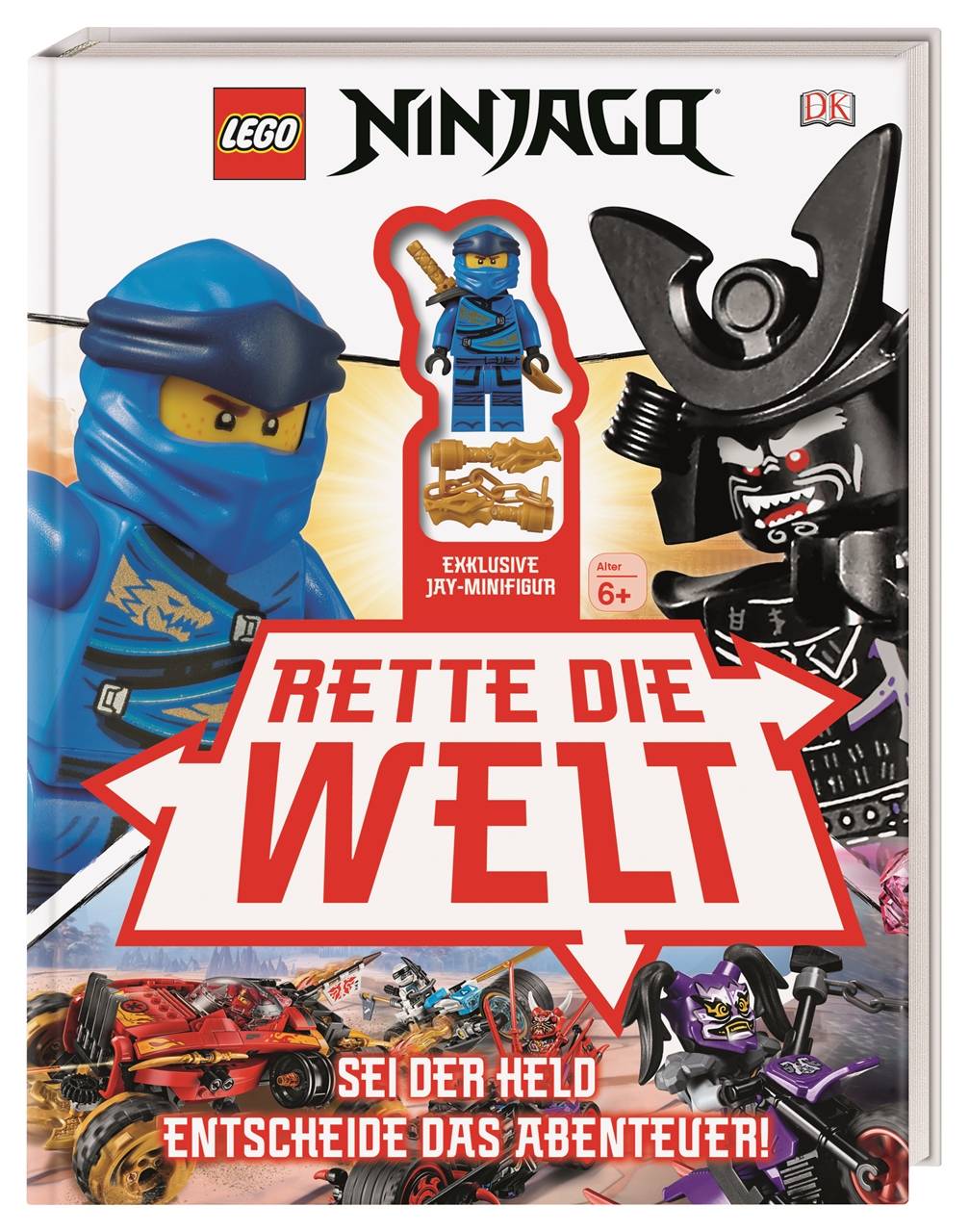 LEGO® NINJAGO®  Rette die Welt Sei der Held Entscheide das Abenteuer! Mit exklusiver Minifigur