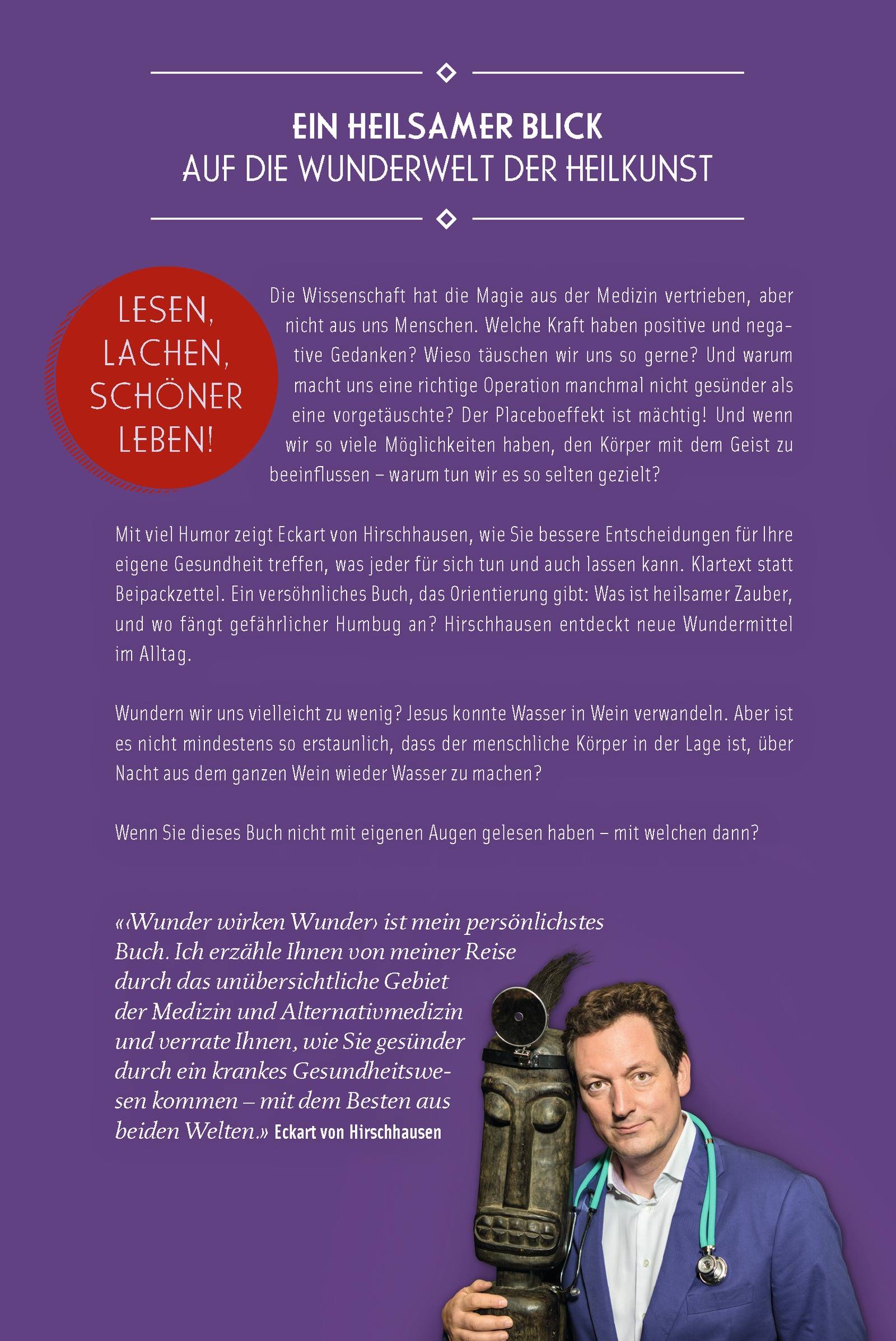 Wunder wirken Wunder Wie Medizin und Magie uns heilen