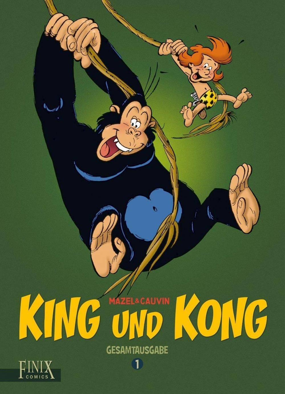 King und Kong Gesamtausgabe. Bd.1 in den ersten 300 Exemplaren, die für den Handel vorgesehen sind, befindet sich ein nummerierter Druck.