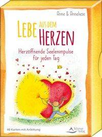 Lebe aus dem Herzen, 40 Karten mit Anleitung Herzöffnende Seelenimpulse für jeden Tag