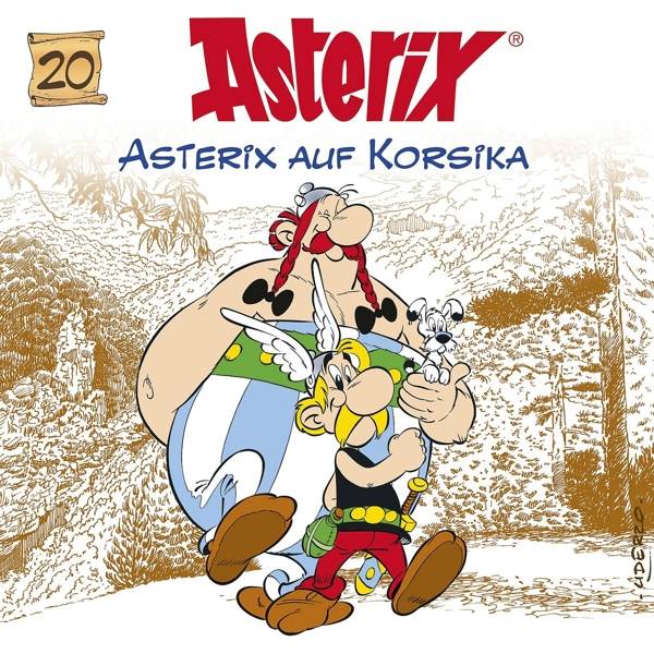 Asterix auf Korsika, 1 Audio-CD Asterix 20 - CD
