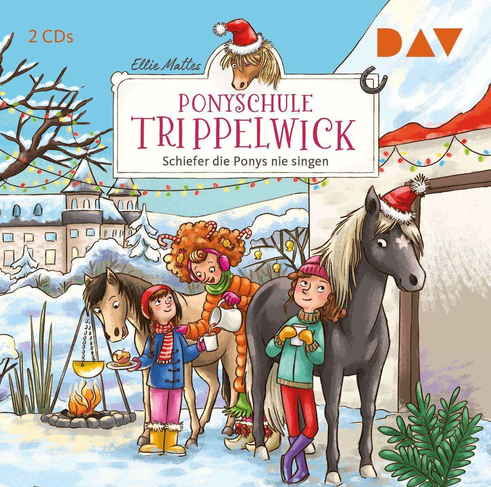 Ponyschule Trippelwick - Teil 3: Schiefer die Ponys nie singen, 2 Audio-CD Lesung mit Musik mit Gabrielle Pietermann (2 CDs), Lesung. CD Standard Audi
