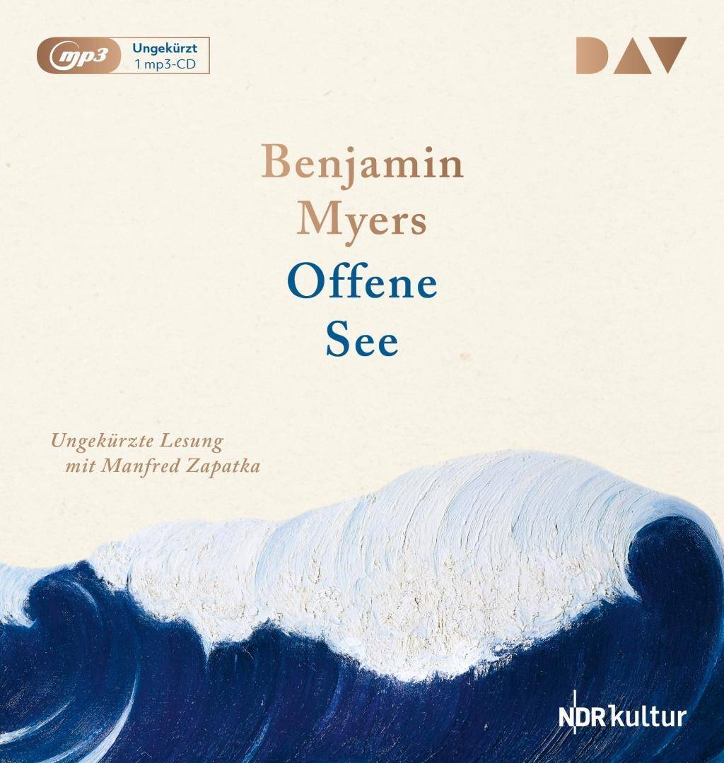 Offene See, 1 Audio-CD, Ungekürzte Lesung mit Manfred Zapatka (1 mp3-CD), Lesung