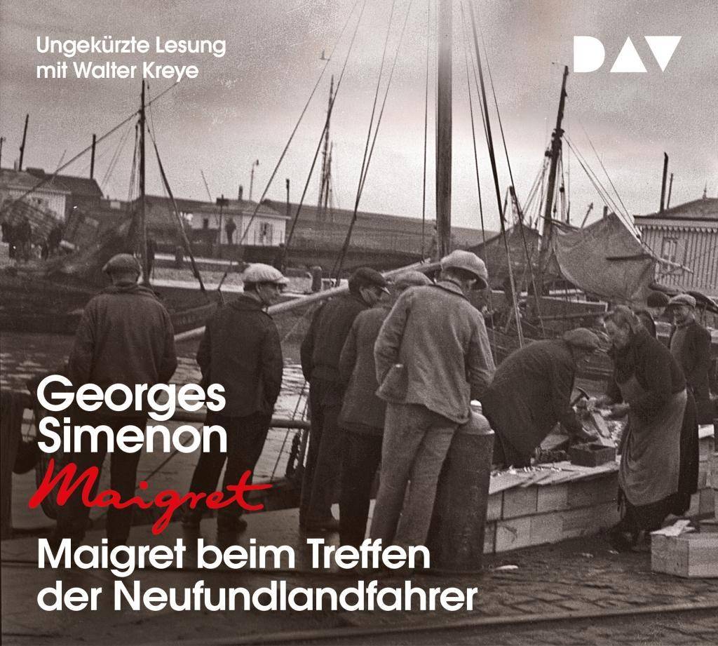 Maigret beim Treffen der Neufundlandfahrer, 4 Audio-CD 9. Fall. Ungekürzte Lesung mit Walter Kreye (4 CDs), Lesung. CD Standard Audio Format