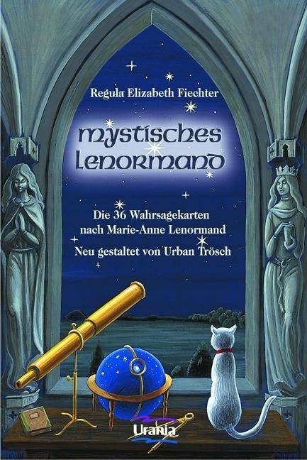 Mystisches Lenormand, Orakelkarten Die 36 Wahrsagekarten nach Marie-Anne Lenormand. Gemalt von Urban Trösch