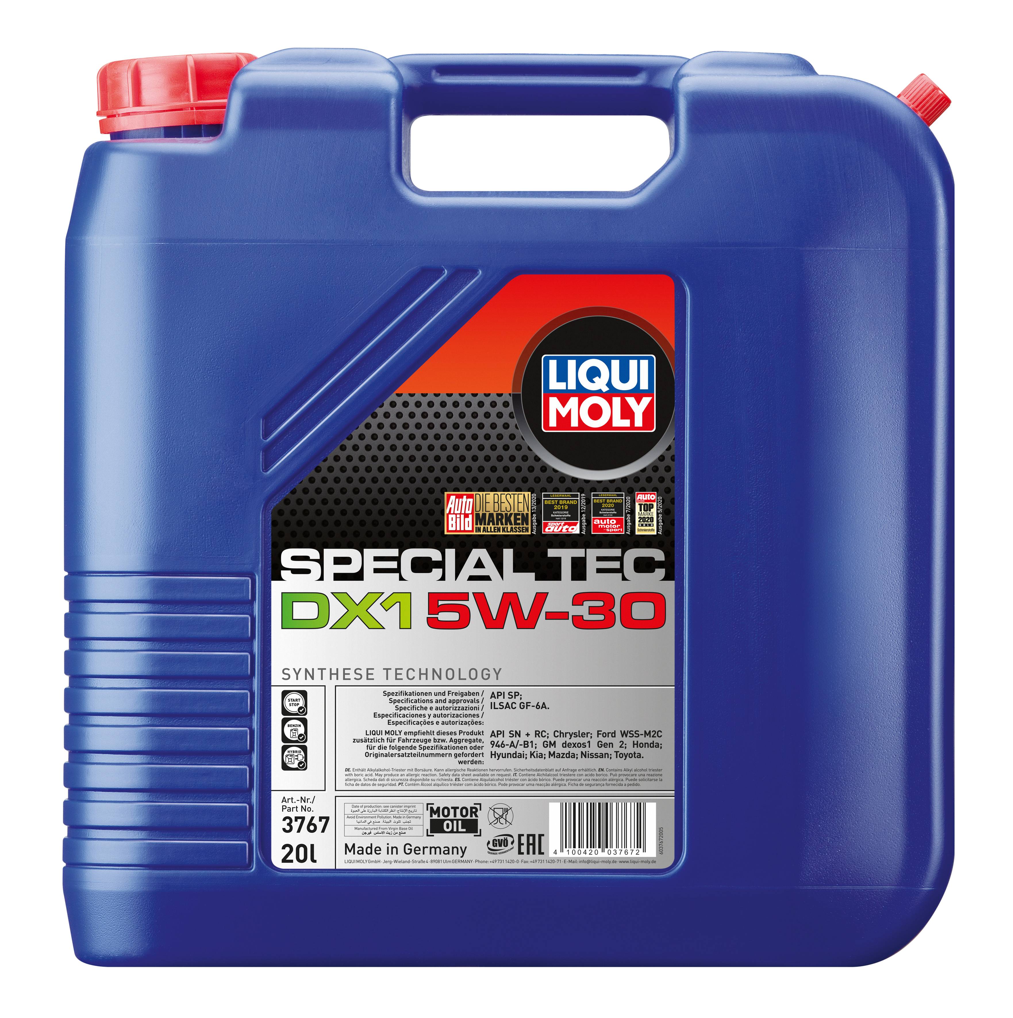 Special Tec DX1 5W-30, 1 Stück je 20 l
