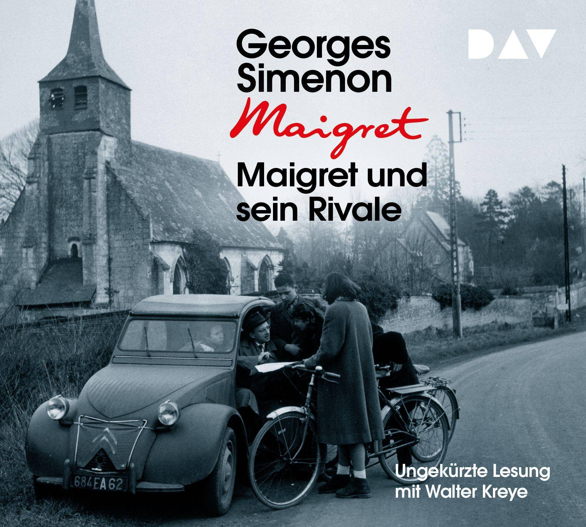 Maigret und sein Rivale, 4 Audio-CD Ungekürzte Lesung mit Walter Kreye (4 CDs), Lesung. CD Standard Audio Format