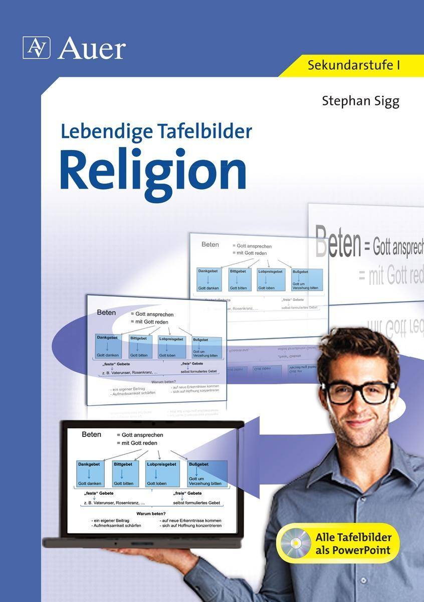 Lebendige Tafelbilder Religion Alle Tafelbilder als PowerPoint auf der CD (5. bis 10. Klasse)