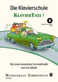 Die Klavierschule Klaviertaxi. Band 1. Klavier. Ausgabe mit Online-Audiodatei.