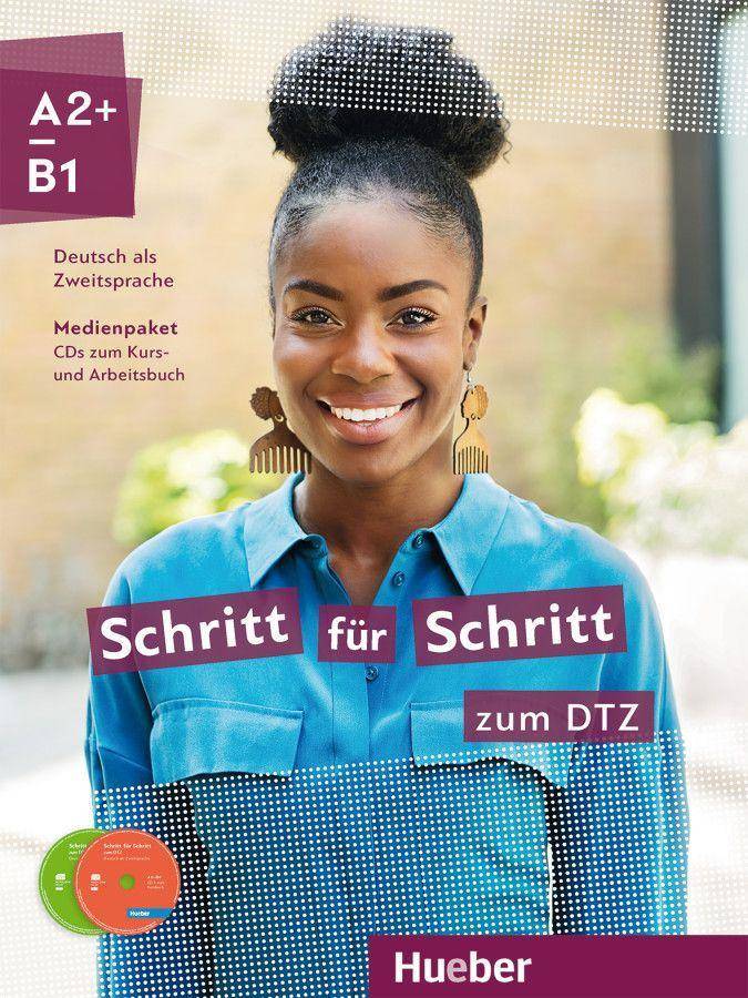 Schritt für Schritt zum DTZ - Medienpaket, 3 Audio-CDs zum Kurs- und Arbeitsbuch Deutsch als Zweitsprache A2+ - B1