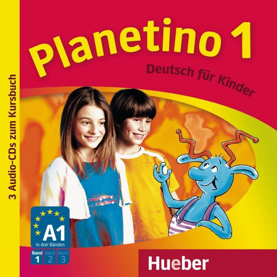 3 Audio-CDs zum Kursbuch Deutsch für Kinder, Deutsch als Fremdsprache, 3 Audio-CDs zum Kursbuch, Planetino