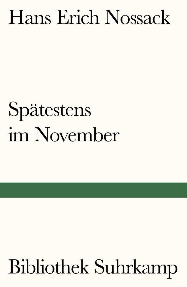 Spätestens im November Roman