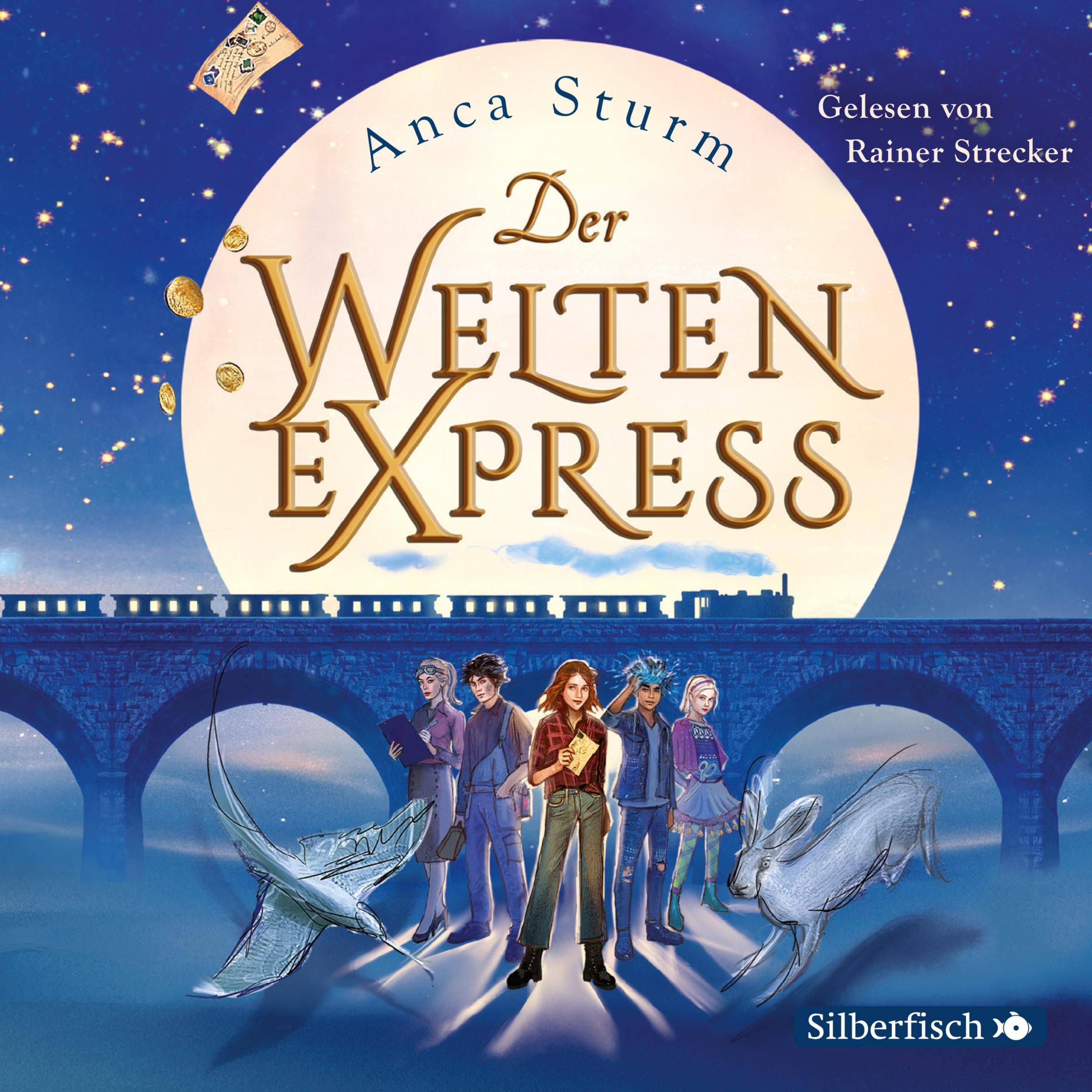 Der Welten-Express, 4 Audio-CDs 4 CDs, Lesung. CD Standard Audio Format. Gekürzte Ausgabe