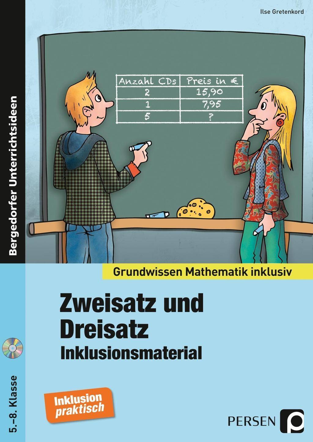 Zweisatz und Dreisatz - Inklusionsmaterial 5. bis 8. Klasse