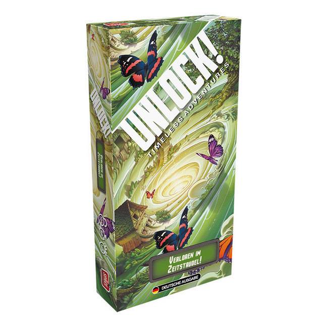 Unlock! - Verloren i Zeitstrudel (Einzelsz.) Box6C (Spiel) Timeless Adventures, Spieleranzahl: 1-6, Spieldauer (Min.): 60, Einzelszenario