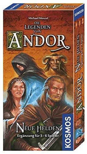 Andor - Neue Helden (Ergänzung für 5 - 6 Spieler) Ergänzung für 5 - 6 Spieler