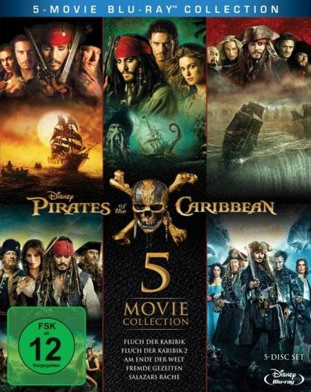 Pirates of the Caribbean 5-Movie Collection