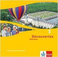 Découvertes. Série jaune (ab Klasse 6). Ausgabe ab 2012. Bd.3, 3 Audio-CDs zum Hörverstehen Dreifach-Audio-CD für Schüler und Lehrer 3. Lernjahr