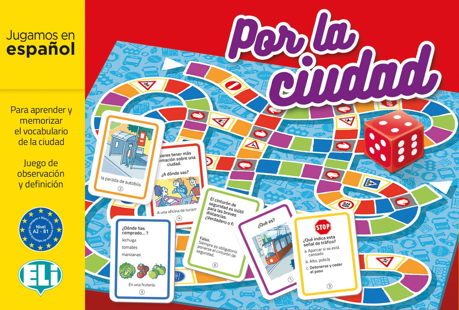 Por la ciudad (Spiel) Niveau A2-B1