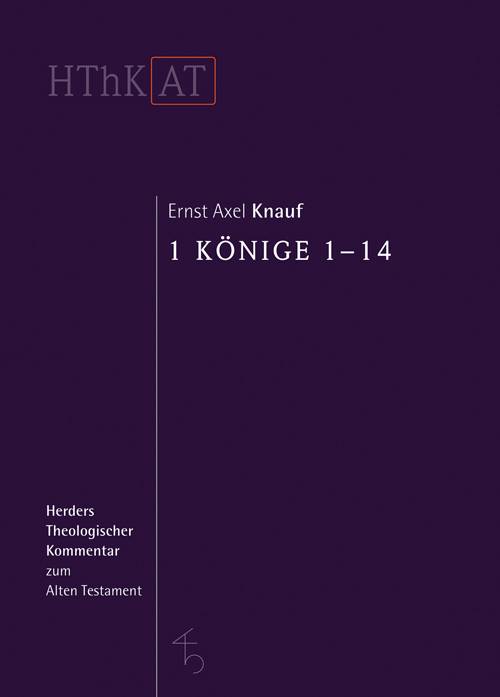 1 Könige 1-14 Herders Theologischer Kommentar zum Alten Testament
