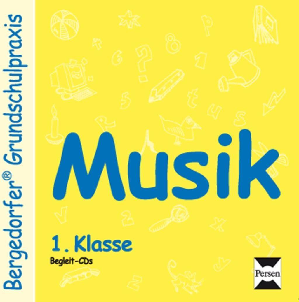 Musik - 1. Klasse - CD 1. Klasse, Bergedorfer Grundschulpraxis, Interpreten: Kinder- und Jugendchor Lohmar, Die Sonntagskinder u a, 2 CDs