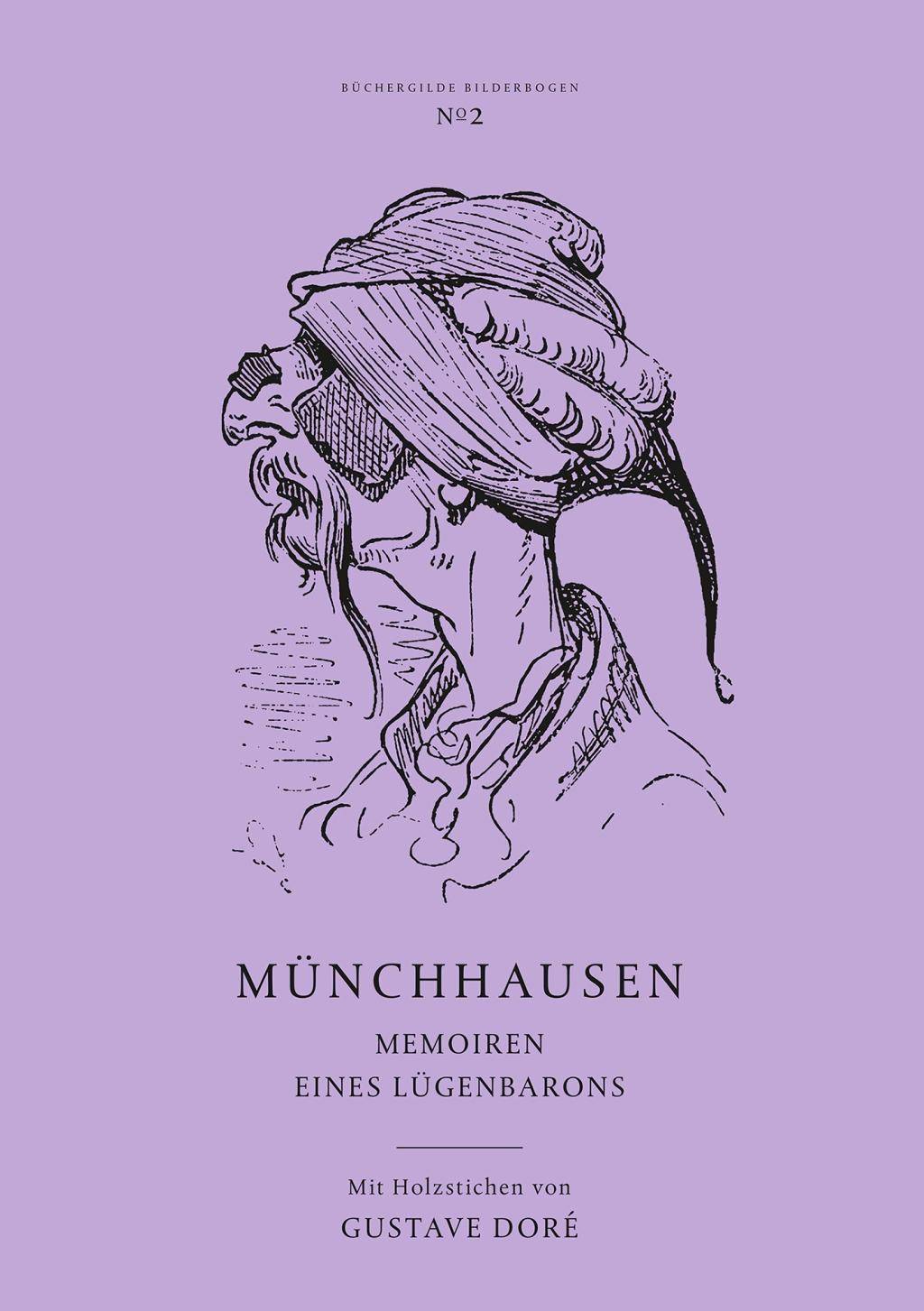 Münchhausen - Memoiren eines Lügenbarons BÜCHERGILDE BILDERBOGEN No 2
