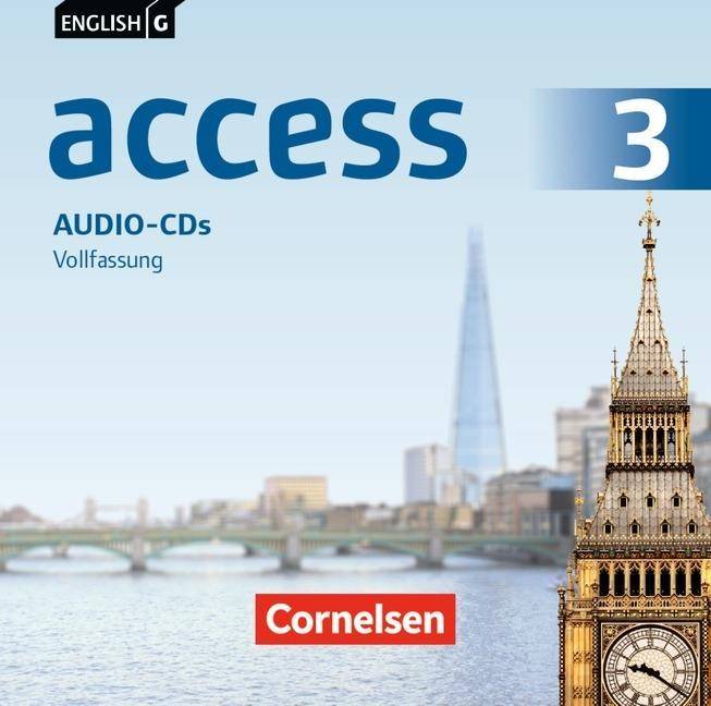 English G Access - Allgemeine Ausgabe und Baden-Württemberg - Band 3: 7. Schuljahr Audio-CDs - Vollfassung