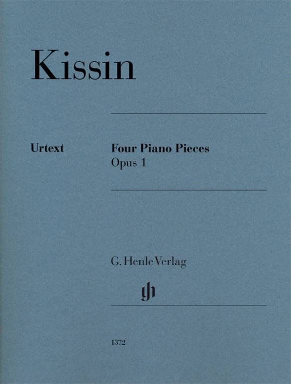 Kissin, Evgeny - Four Piano Pieces op. 1 Besetzung: Klavier zu zwei Händen