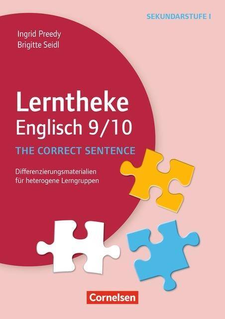 Lerntheke - Englisch The correct sentence: 9/10 (3. Auflage) - Differenzierungsmaterialien für heterogene Lerngruppen - Kopiervorlagen