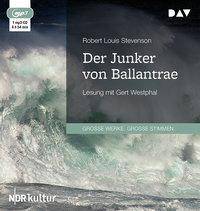 Der Junker von Ballantrae, 1 MP3-CD Ungekürzte Lesung mit Gert Westphal (1 mp3-CD), Lesung. MP3 Format