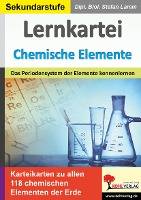 Lernkartei Chemische Elemente Das Periodensystem der Elemente kennenlernen