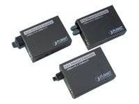 PLANET FT-802 - Medienkonverter - 100Mb LAN - 10Base-T, 100Base-FX, 100Base-TX