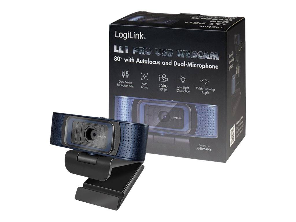 LogiLink HD Pro - Webcam - Farbe - 2 MP - 1920 x 1080