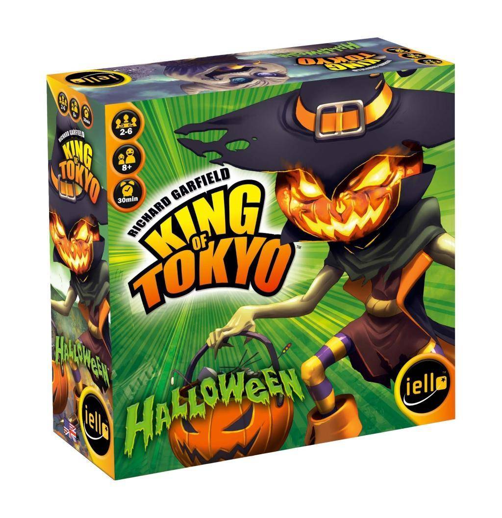 King of Tokyo: Halloween (Spiel) Spieleranzahl: 2-6, Spieldauer (Min.): 30, Erweiterung zum Gesellschaftsspiel, nur spielbar mit Basisspiel 'King of