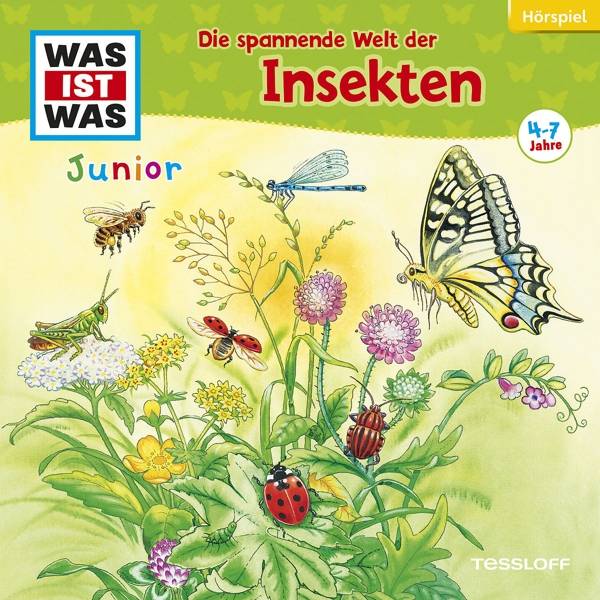 WAS IST WAS Junior Hörspiel. Die spannende Welt der Insekten, Audio-CD Sprecher: Lars Schmidtke/Ann Vielhaben/Daniel Schütter u a, Hörspiel, CD, WA