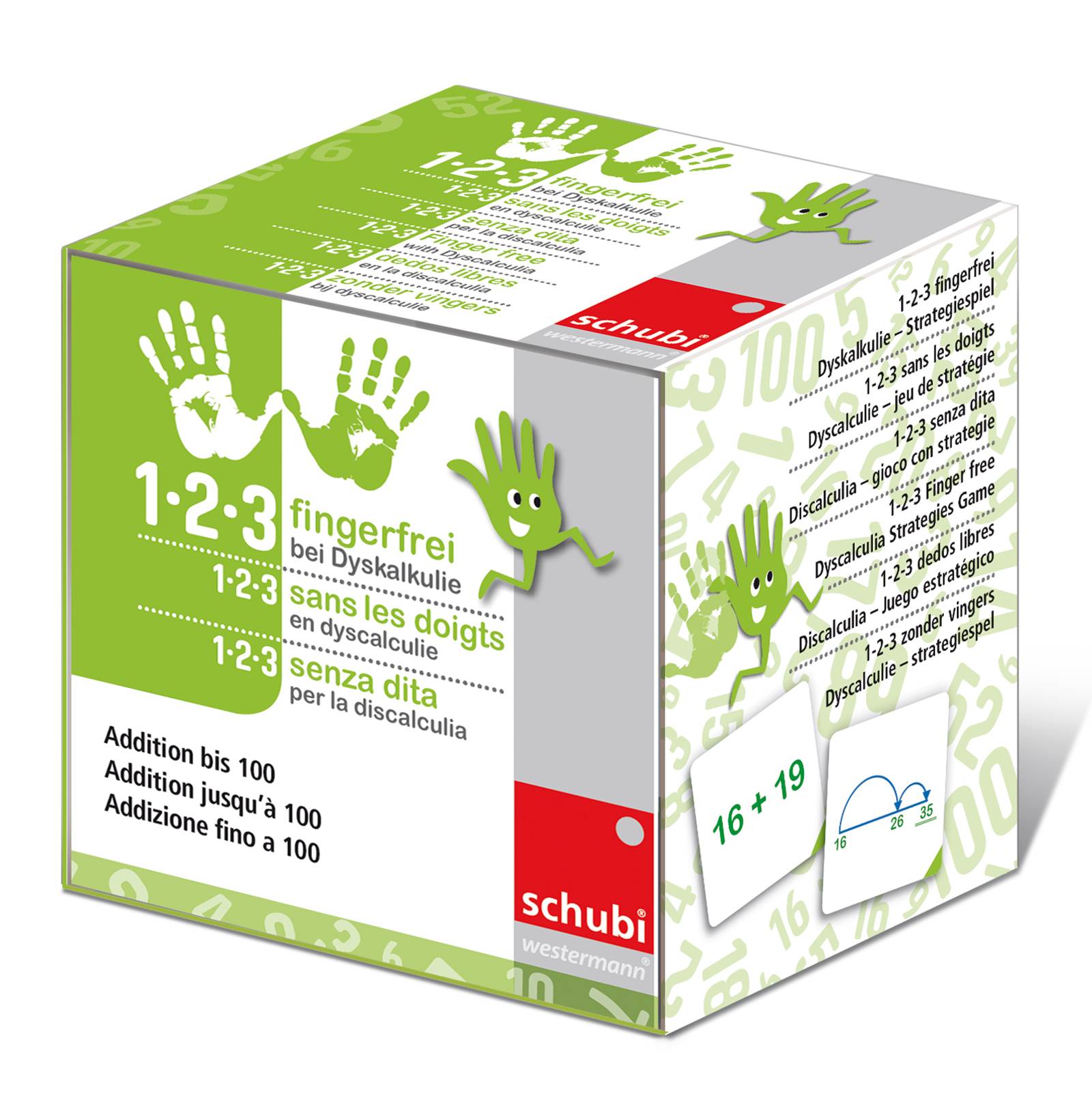 1-2-3 fingerfrei bei Dyskalkulie 2 Addition bis 100