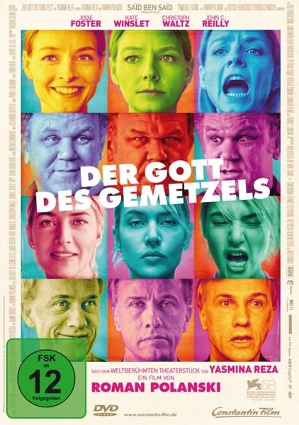 Der Gott des Gemetzels Für Hörgeschädigte geeignet. Frankreich/USA