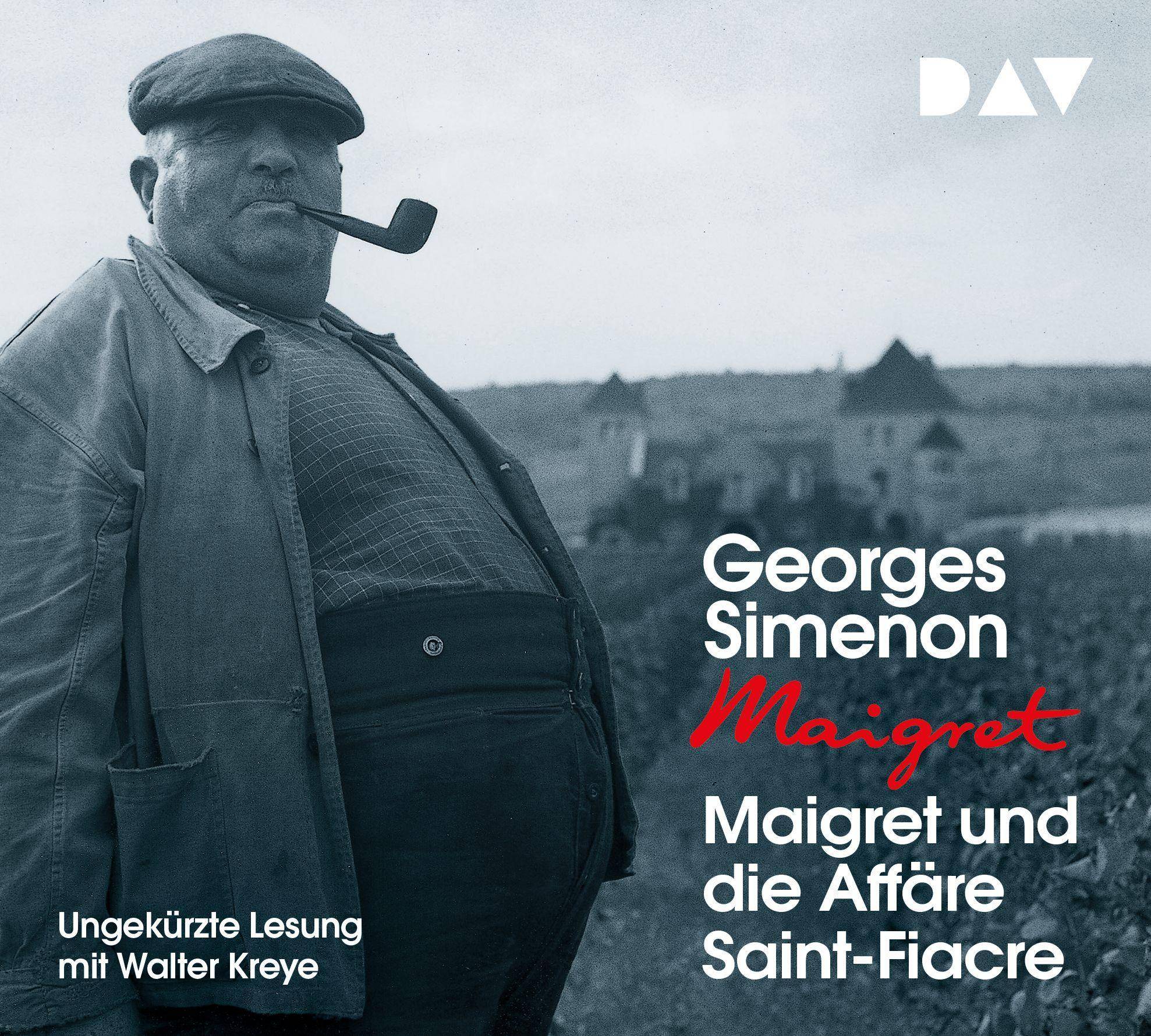 Maigret und die Affäre Saint-Fiacre, 4 Audio-CD Ungekürzte Lesung mit Walter Kreye (4 CDs), Lesung. CD Standard Audio Format