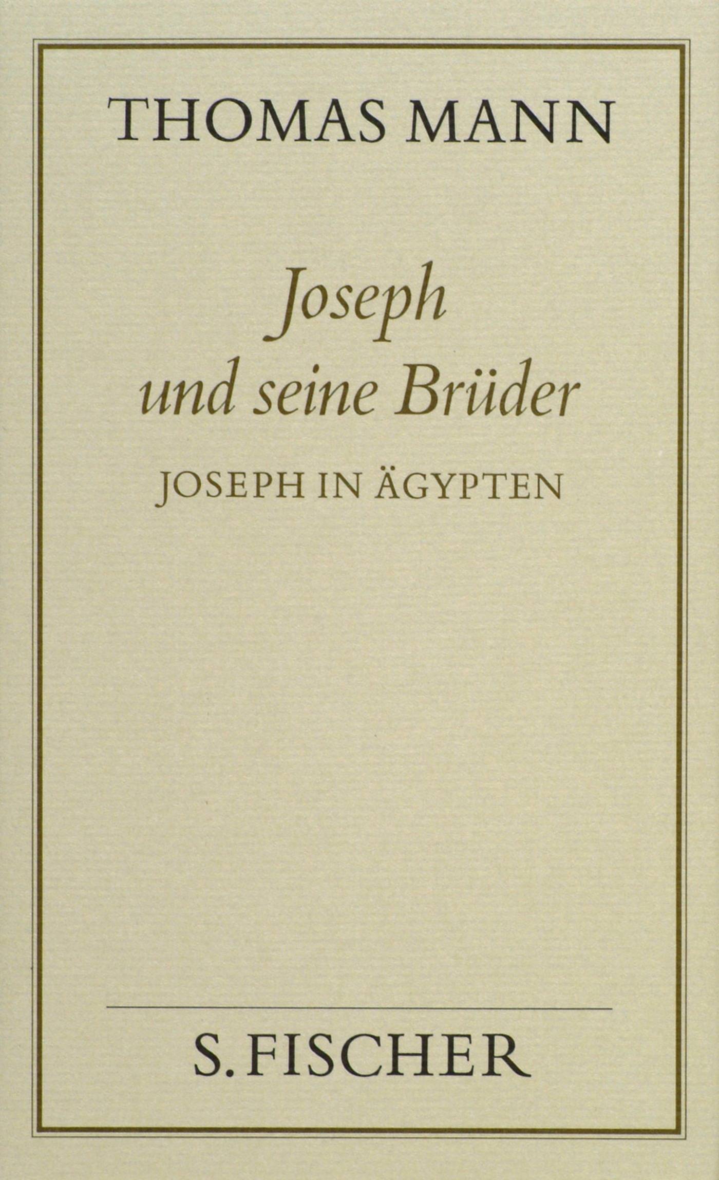 Joseph und seine Brüder III. Joseph in Ägypten Joseph in Ägypten