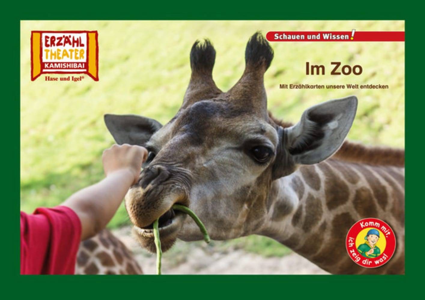 Kamishibai: Im Zoo Mit Erzählkarten unsere Welt entdecken. 10 Fotobildkarten für das Erzähltheater