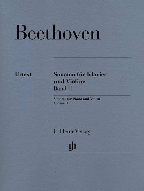 Beethoven, Ludwig van - Violinsonaten, Band II. Bd.2 Besetzung: Violine und Klavier