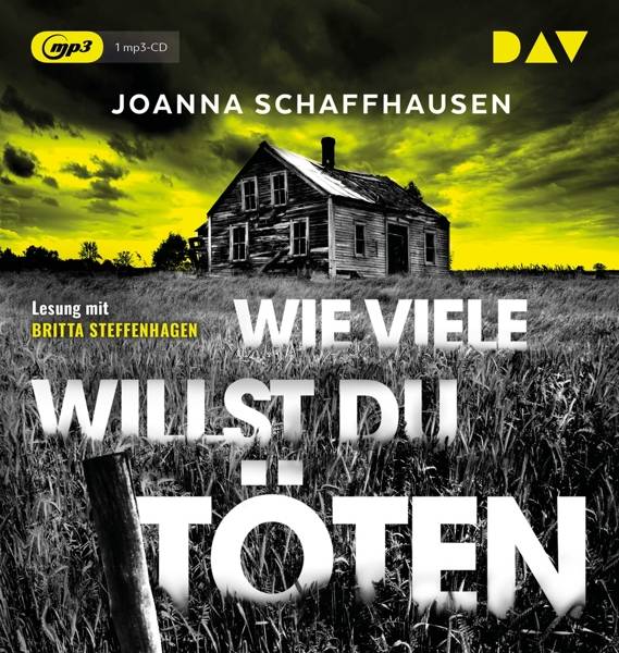 Wie viele willst du töten, 1 Audio-CD, Lesung mit Britta Steffenhagen (1 mp3-CD), Lesung