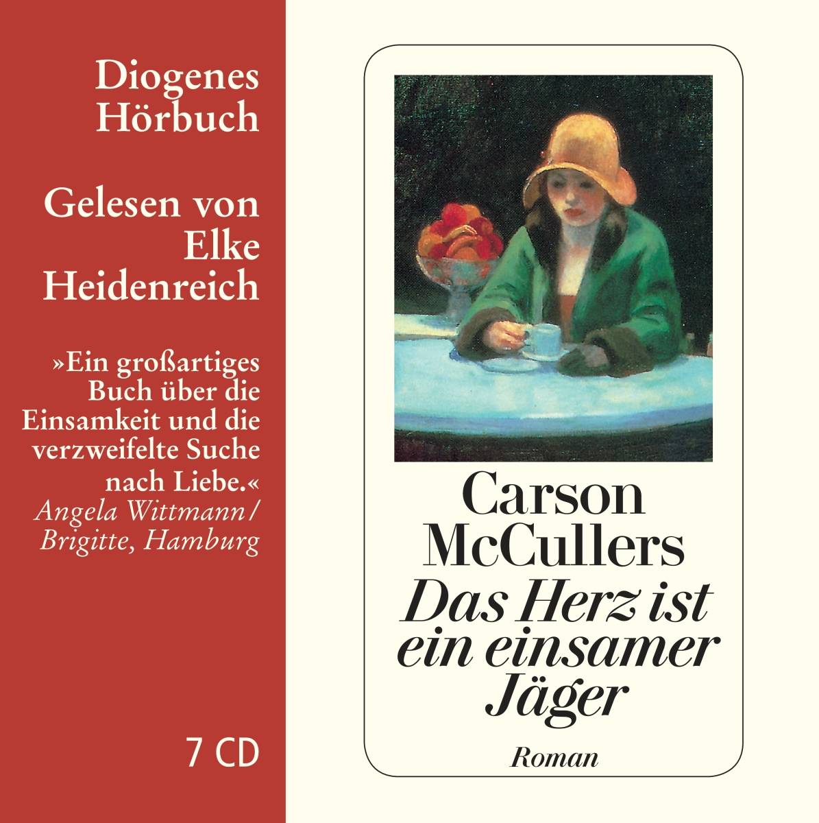 Das Herz ist ein einsamer Jäger, 7 Audio-CD Gekürzte Ausgabe, Lesung