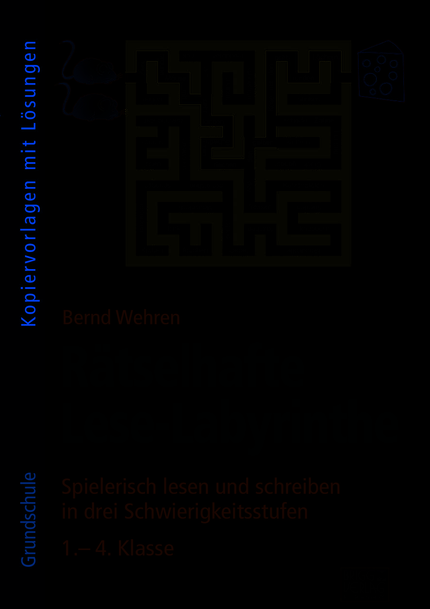 Rätselhafte Lese-Labyrinthe Spielerisch lesen und schreiben in drei Schwierigkeitsstufen 1.-4. Klasse