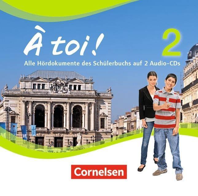 À toi ! - Vier- und fünfbändige Ausgabe - Band 2 Audio-CDs